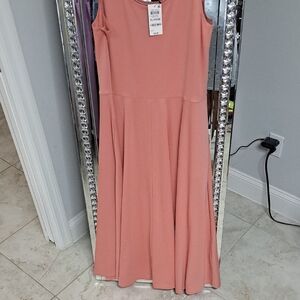 Alfani Women's Midi Dress in Peach